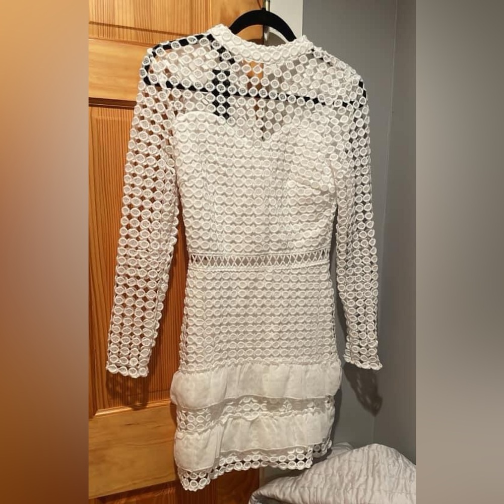 White Eyelet Dress